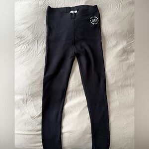 Stylish Black Knit Leggings